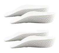 2 pares Aumento de altura Las plantillas aumentadas en una altura de 1.38 pulgadas aumentando las alturas de altura de las plantillas, los refuerzos de altura de la altura de Eva transpirable, s