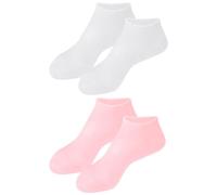 2 Pares Calcetines para Hidratantes Pies Secos | Intensivo, Retiene la Humedad, Reutilizables, , Cuidado Exfoliante