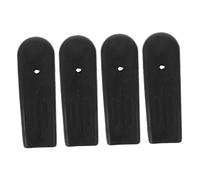 2 Pares Cubiertas de Palanca de Freno, para Silla de Ruedas | Goma Negra, Agarre Cómodo y Montaje Sencillo, Compatible la Mayoría de Tipos