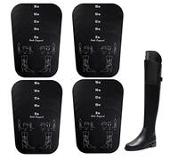 2 pares de 4 hojas de botas moldeadoras de botas de árbol 5 tamaños en una de 8/10/12/14/16 pulgadas para botas altas hasta la rodilla, gran soporte para moldear formas para zapatos de mujer y hombre