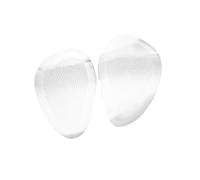 2 pares de almohadillas de gel para zapatos de tacón alto transparente