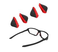 2 pares de almohadillas de repuesto para gafas de sol Oakley Fives Squared OO9238, (Base dura roja asiática ajuste), Talla única