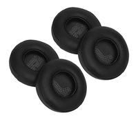 2 pares de almohadillas de repuesto para JBL Live 400BT 460NC, piel sintética profesional, cómoda espuma viscoelástica adaptativa, almohadillas profesionales de aislamiento de ruido para auriculares