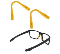 2 pares de almohadillas de repuesto para Oakley Split Time OO4129 Sunglass, (almohadillas para orejas de nariz amarillas), Talla única