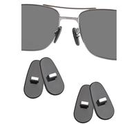 2 pares de almohadillas nasales de repuesto para Ray-Ban RB3604 RB4264 RB3534 RB3549 RB3584 RB3614 RB3523 RB3526 RB3538 RB3558 RB3660 RB3530 RB4071 RB660 336 RBB 7140 RB8415 - Gafas de sol, color