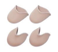 2 pares de calcetines de ballet, protectores de dedos, fundas de puntas de ballet, almohadillas para dedos de zapatos de baile, accesorios para zapatos de baile