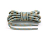 2 pares de cordones deportivos redondos para zapatillas de senderismo al aire libre, longitud de 100/120/140/160 cm(Light gray orange,140cm)