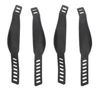 2 Pares de Correas para Pedales de Bicicleta estática, Correa de Pedal Universal Ajustable Que se Adapta a la mayoría de los Pedales de Bicicleta, Bicicleta estática para Gimnasio