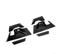 2 pares de cubiertas de fibra de carbono para manija de puerta trasera para Toyota C HR mejora tu aspecto