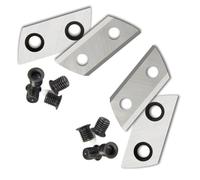 2 pares de cuchillas de repuesto para trituradora eléctrica Einhell GC-KS 2540 y GC-KS 2540 CB, hoja de repuesto compatible con trituradora de cuchillos