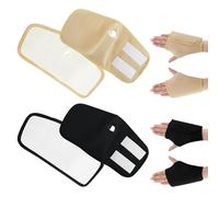 2 Pares De Embragues De Aceite De Ricino, Correas De Embrague De Aceite De Ricino, Cubiertas De Envoltura De Aceite A Prueba De Fugas, Reutilizables, Accesorios Para El Cuidado De Las Manos
