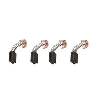 2 pares de escobillas de carbón para amoladora angular, 12 x 8 x 5 mm, compatible con herramientas eléctricas Black & Decker G720 y WS125, juego de cepillos de motor de repuesto
