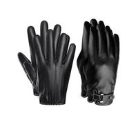 2 Pares De Guantes De Cuero Para Hombres, Guantes Para Conducir, Guantes Para Exteriores Resistentes Al Desgaste, Guantes De Ciclismo Engrosados, Guantes Cálidos A Prueba De Viento