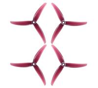 2 pares de hélices CCW+CW de 5 pulgadas para dron RC FPV, piezas de bricolaje, color rojo