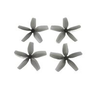 2 Pares de hélices compatibles 90M MX5 de 90 mm, 3,5 Pulgadas, 5 Palas, Eje de 1,5 mm, for PC, compatibles con Drones de Carreras, Aviones RC, Piezas de Estilo Libre