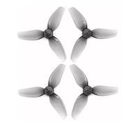 2 Pares de hélices de 3 Palas HQ T2.5x2.1x3 de 2,5 Pulgadas for Dron Mario Mini25 RC FPV, Accesorios de Carreras de Tres Palas CW CCW, Eje de 1,5mm, Motor 1103 1204