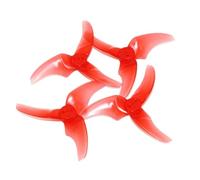 2 Pares de hélices EMAX Avan Blur de 2/2,5 Pulgadas de Tres Palas, 2 en Sentido horario y 2 en Sentido antihorario, compatibles con Emax BW R Race(R)(2 Inch)