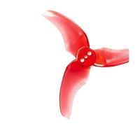 2 Pares de hélices EMAX Avan Blur de 2/2,5 Pulgadas de Tres Palas, 2 en Sentido horario y 2 en Sentido antihorario, compatibles con Emax BW R Race(R)(2.5 Inch)