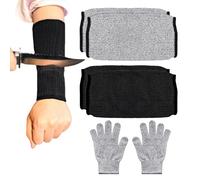 2 Pares De Manguitos Anticorte, 1 Par De Guantes Anticorte, Manguitos, Manguitos Para Jardinería, Manguitos, Manguitos Antimordeduras Para Perros, Manguitos Para Mujer