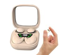 2 pares de mini auriculares para dormir con Bluetooth, inalámbricos, pequeños, invisibles, para orejas pequeñas, auriculares para dormir de lado, inalámbricos, auriculares en el oído