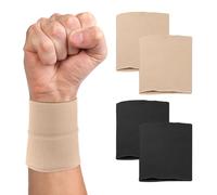 2 Pares De Muñequeras Deportivas Protectoras Para Articulaciones De Muñeca Mangas Antiesguince Equipo De Protección Deportiva Unisex