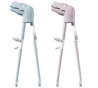 2 Pares de Palillos de Entrenamiento, Aprender Palillos, para Principiantes Tallarines, Comer, Desayuno, etc