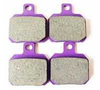 2 pares de pastillas de freno de disco/Aptas for PIAGGIO VESPA 180 200 250 500 / Aptas for Beverly BV500 / Aptas for BOMBARDIER Traxter 4X4