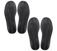 2 Pares De Pegatinas De Suela Ondulada, Antideslizante Y Resistente Al Desgaste, Protegen Eficazmente Las Suelas, Extienden La Vida Útil De Zapatos, Etc.