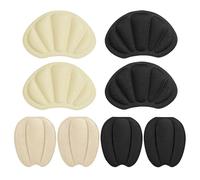 2 Pares De Pegatinas Para La Lengua Y 2 Pares De Pegatinas Para El Talón, Plantillas Antidesgaste, Plantillas Antideslizantes, Plantillas Blandas, Accesorios Para Zapatos