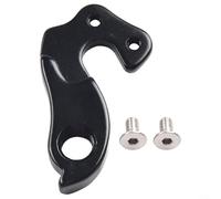 2 pares de pernos de montaje de freno en V x 1.25 tornillos de poste de freno de acero para marco de bicicleta de montaña y horquilla, hardware negro recubierto de pegamento antisuelto