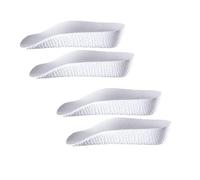 2 pares de plantillas ortopédicas altas 1.0, plantillas ortopédicas de soporte para arco, las primeras plantillas de altura ortopedic en forma de U para mujer, hombre y niño (3,5 cm)