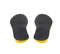 2 pares de plantillas ortopédicas para piernas O/X, plantillas ortopédicas para corrección de postura de supinación y sobrepronación, para mujeres y hombres X/O Valgus Varus ( Color : 2 Pairs Black ,