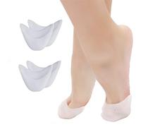 2 pares de protectores de dedos de silicona suave para los dedos, protectores para los dedos de los pies, protección para los dedos de ballet, zapatos de ballet, zapatos de tacón alto, alivio del