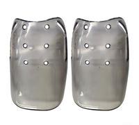 2 pares de protectores externos de metatarsiano para zapatos de soldador, de plástico, resistentes al fuego, resistentes a los golpes y ligeros, para construcción, ingeniería y protección de