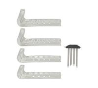 2 pares de protectores para patines, cubiertas ajustables para cuchillas de patinaje sobre hielo, protector de cuchilla de patín de hockey de silicona con resorte para patines de (Transparente)
