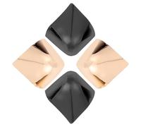 2 Pares de Punta para Zapatos de Tacón Alto, Metal, Reutilizables | Diseño Invisible y Decorativo, Evita Rozaduras, para Puntas Finas y Piel Vuelta, Uso Urbano
