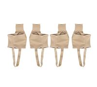 2 pares de separadores de dedos gordos, manga más recta para dedos gordos con tamaño S/M/L, cuidado protector y transpirable para los pies(L)