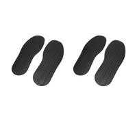 2 Pares de Suelas de Goma para Zapatos, Empuñaduras Livianas para Zapatos, Suela de Reparación de Zapatos, Repuesto de Almohadillas Suaves para la Parte Inferior de los Zapatos,