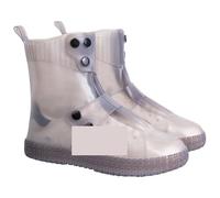 2 pares de zapatos, cubierta protectora for zapatos contra la lluvia, cubierta for días lluviosos, antideslizante, resistente al agua y al desgaste, botas for zapatos contra la lluvia para Lluvia(XL)