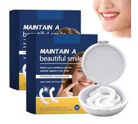 2 Pares Dientes Postizos Temporales Ajustables Dientes Postizos Temporales Dentaduras Postizas Ajustables Carillas Dentales Ajus-tables Dentadura Postiza Ajustable Fundas Dentales Ajuste cómodo