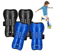 2 Pares Espinilleras de Fútbol para Niños, Niñas, Jóvenes y Adultos - Protector de Espinillas para Juventud (S)