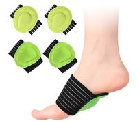 2 Pares Fascitis Plantar Venda, Vendaje del Pie Medio Isola Ergonómica de Doble Cara, Plantillas de Vendaje de Medio Plano para Aliviar Fascitis y el Metraje Plantar, para Vida Cotidiana y el Deporte