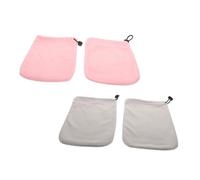 2 Pares Guantes de Cera para Manos Suave para Cuidado Reutilizables