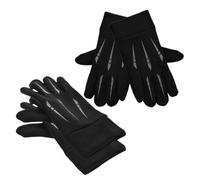 2 Pares Guantes de Moto de Dedos Completos para Invierno, Poliéster | Pantalla Táctil, Mejor Agarre, Diseño Unisex, para Conducción en Frío y Trayectos Diarios