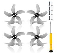 2 Pares Hélices Stealth para dji Neo Hélices Silenciosas y Ligeras para dji Neo 1,5g/ala Equilibrio Dinámico Precision Montaje Rápido, con Accesorios (Destornillador, Tornillos)