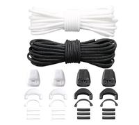 2 Pares Kit de Repuesto para Hombre y Mujer, Cordones Finos de 1,4 m para Zapatos de Esquí Salomon Speedcross, Cordones Elasticos, para Salomon Speedcross zapatos de esquí Shoelaces Laces