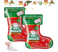 2 Pares Mascarilla Pies Hidratante,Mascarilla nutritiva para pies,Mascarillas Hidratantes para Secos y Agrietados,Cuidado Revivir la Piel,áspera y agrietada de mujeres hombres