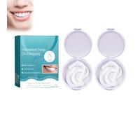 2 Pares Prótesis Dental Clip Ajustable, Temporales Dientes Falsos, Dentadura Postiza Snap-on para Dientes Superiores e Inferiores, Reparación Dental Temporal, para Hombres y Mujeres