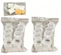 2 Pares Separadores de Dedos de Los Pies, Separador Dedos Pie Silicona, Separador Dedo Pie Juanete Toe Spacer, Con 6 Tapones Esponja, Reutilizable para Todos los Pies Hombres y Mujeres