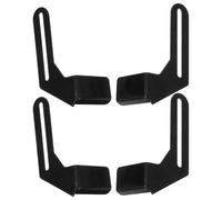 2 Pares Soporte para Amoladora de Banco 150/200, Repuesto de Metal | Accesorio de Reparación para Amoladora Pulidora y Esmeriladora, Instalación Fácil, Soporte Estable, Mayor Seguridad